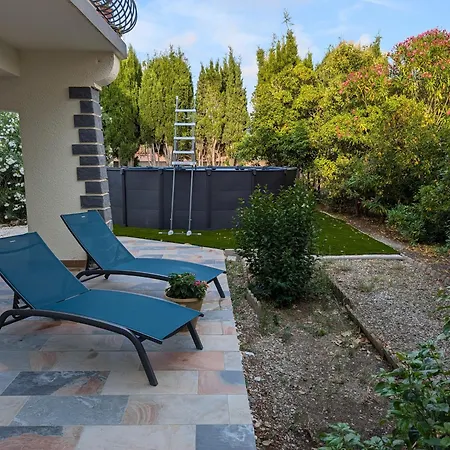Calme Proche Toutes Activites, F3 Avec Parking, Jardin, Piscine, Wifi, Clim Dans Propriete Privee 阿格德