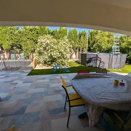 Calme Proche Toutes Activites, F3 Avec Parking, Jardin, Piscine, Wifi, Clim Dans Propriete Privee Apartment