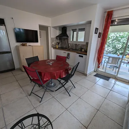 Calme Proche Toutes Activites, F3 Avec Parking, Jardin, Piscine, Wifi, Clim Dans Propriete Privee Daire *