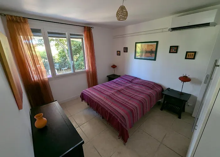 Calme Proche Toutes Activites, F3 Avec Parking, Jardin, Piscine, Wifi, Clim Dans Propriete Privee Daire